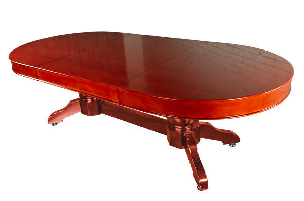 Mahogany 3-Leaf Oval Dining Top