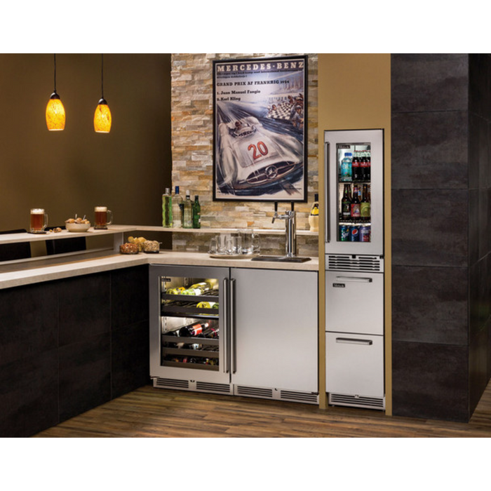Perlick 15" Signature Series Indoor Refrigerator Stainless Steel Drawers