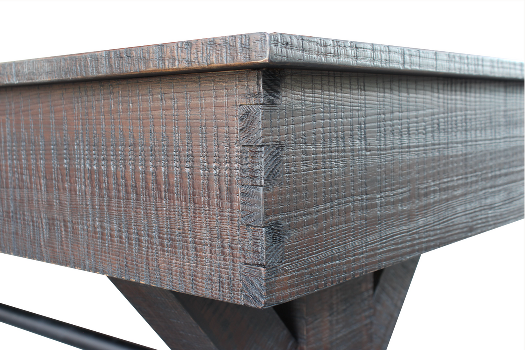 Plank & Hide Otis Shuffleboard Table 14' Smokehouse Fir