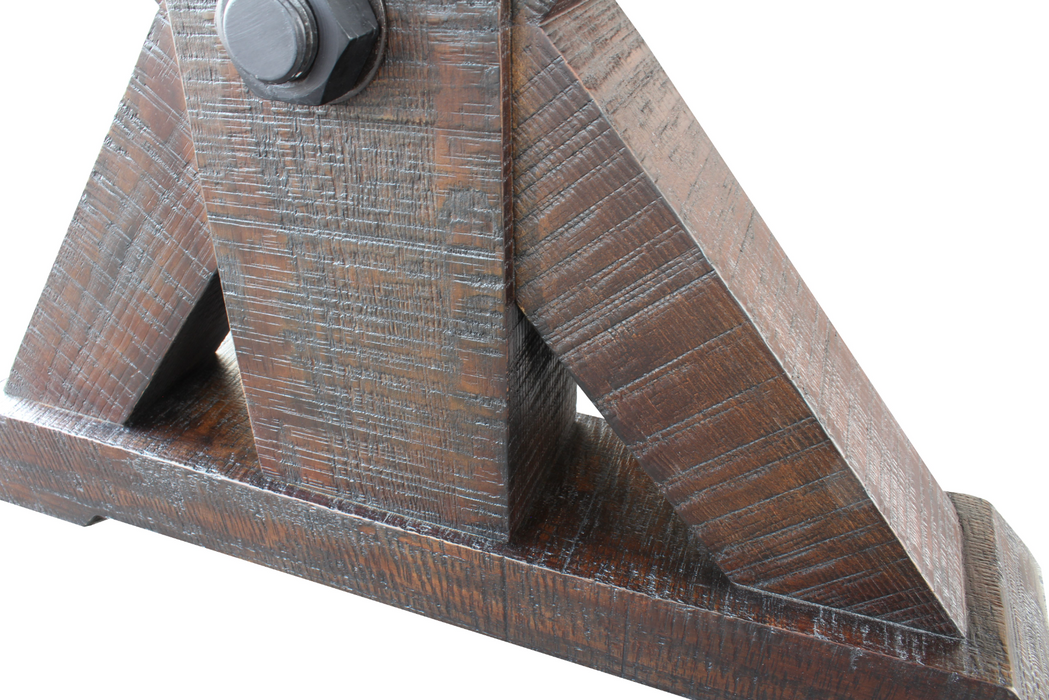 Plank & Hide Otis Shuffleboard Table 14' Smokehouse Fir