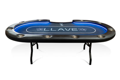 BBO Aces Pro Alpha Folding Poker Table [8 Person Table]