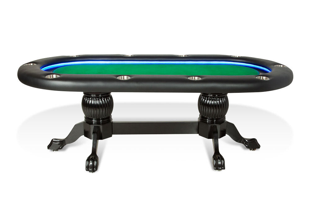 BBO Elite Alpha LED 10 Person Poker Table