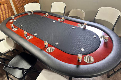 BBO Rockwell 10 Person Poker Table